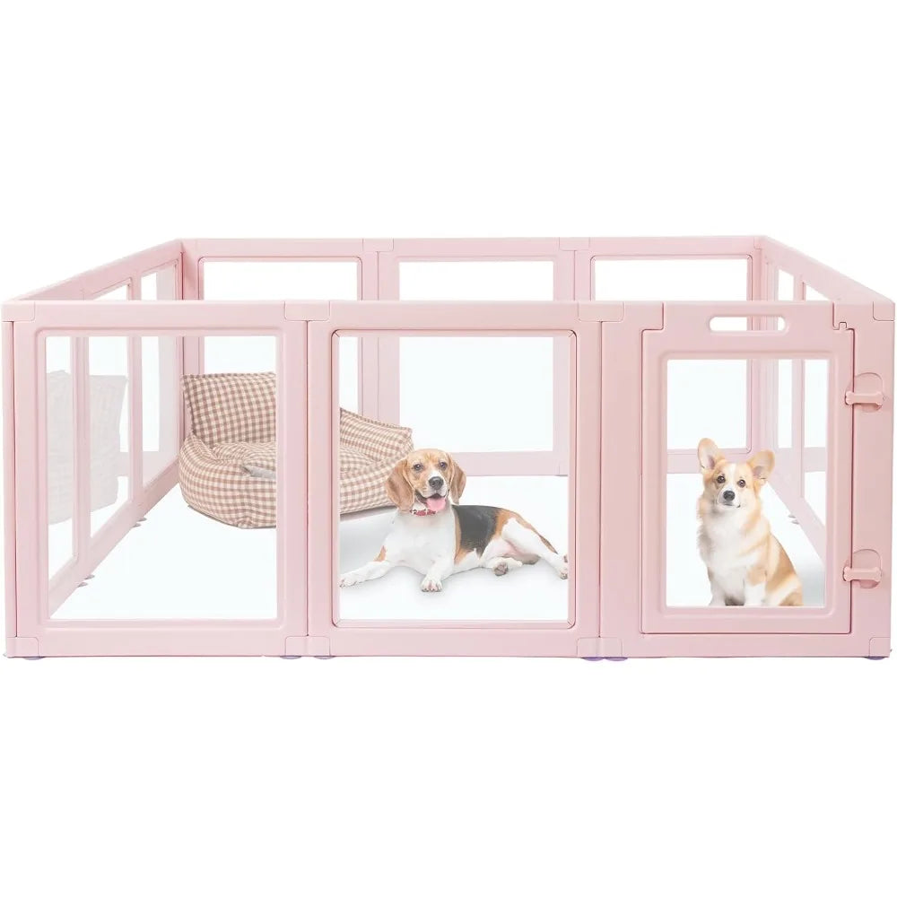 Sd3a0a2bfe6a4455ab948124b9c12708ef.jpg Acrylic Dog Playpen - Image 1